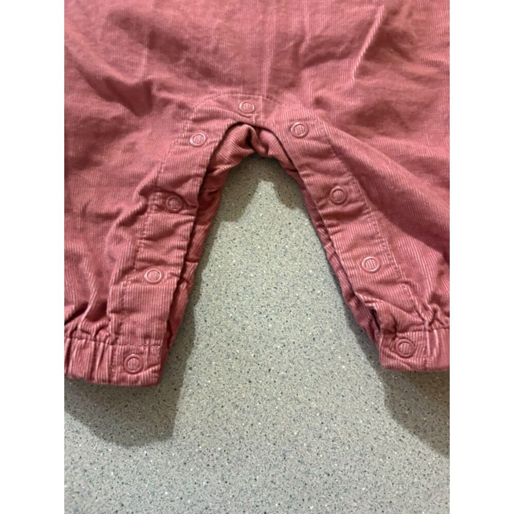 Carter's Pink Adjustable Corduroy Overalls Size: 3 Months *Never Worn - Picture 2 of 7